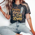 Pumpkin Spice & Call Lights T-Shirt - Image 8