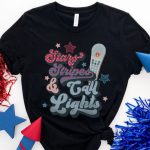 Stars, Stripes & Call Lights T-Shirt - Image 3