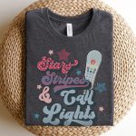 Stars, Stripes & Call Lights T-Shirt - Image 9
