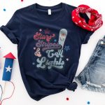 Stars, Stripes & Call Lights T-Shirt - Image 4