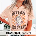 Retro Stick Or Treat T-Shirt - Image 11