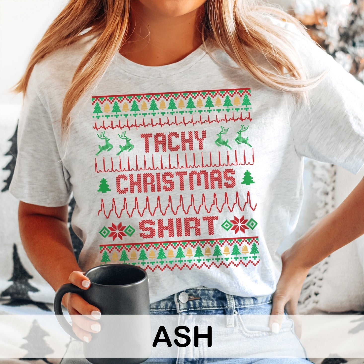 tachychristmasshirtcolors Tachy Christmas Shirt - Image 4