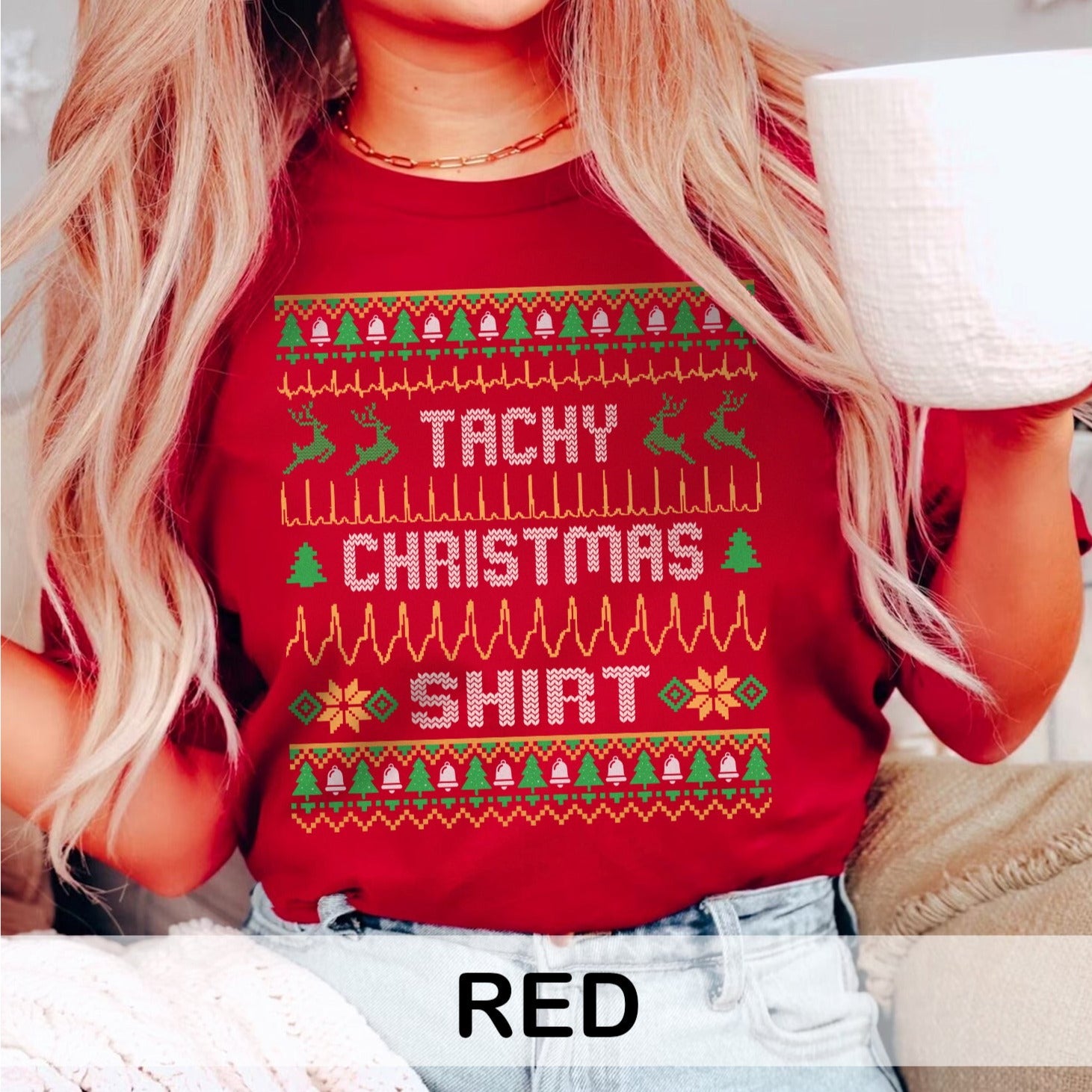 tachychristmasshirtcolors_408b8ee6-6bc9-4900-8eeb-9fda842393c1 Tachy Christmas Shirt - Image 5