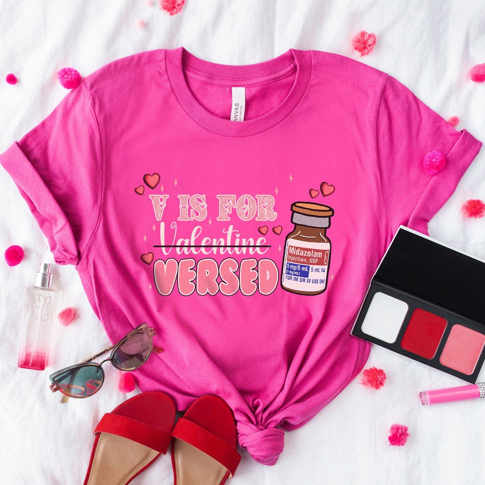visforversedberry V is for Versed T-Shirt - Image 5