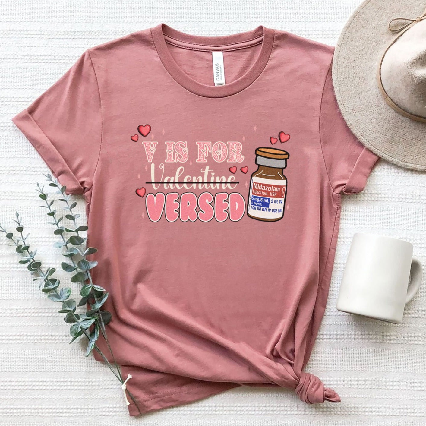 visforversedmauve V is for Versed T-Shirt - Image 8