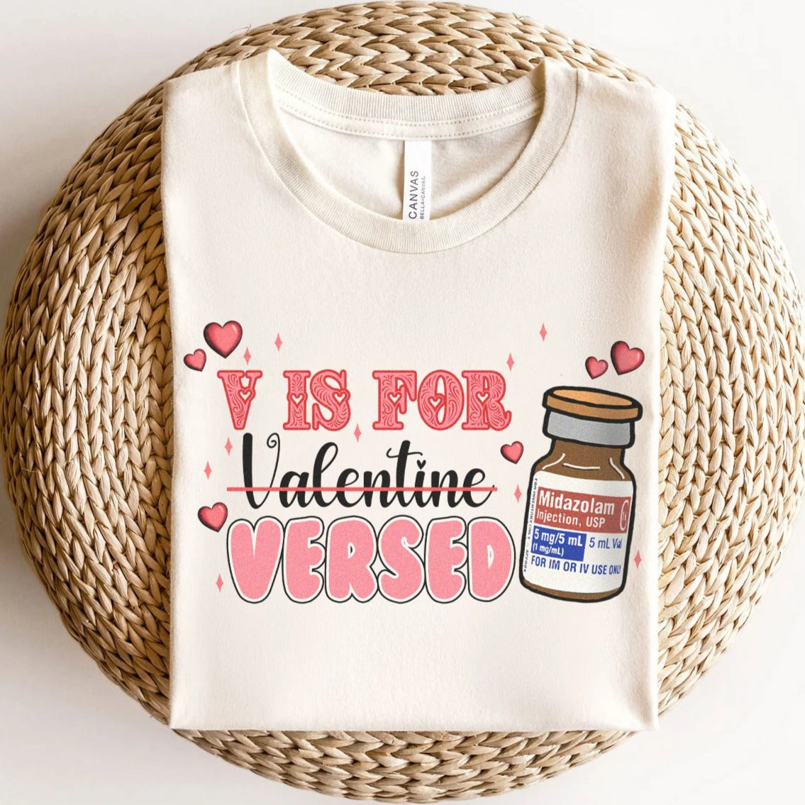 visversednatural V is for Versed T-Shirt - Image 1