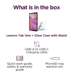Lenovo Tab One 8.7" 64GB/4GB RAM Android 14 (ZAF00043US) (Includes Clear Case with Built-in Kickstand) Luna Grey (NEW) - Image 5