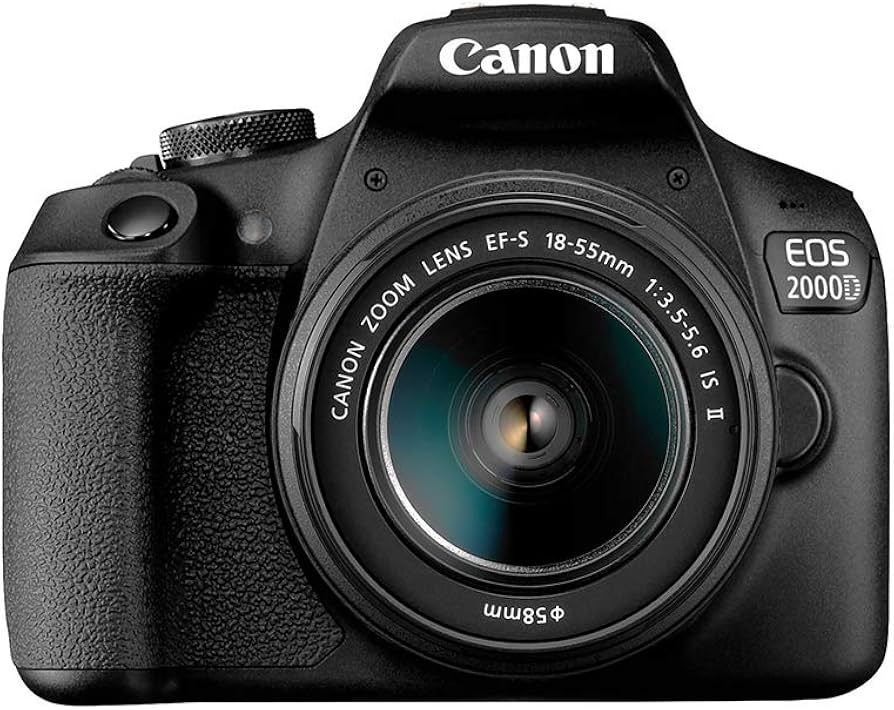 CanonEOS2000D1 Canon EOS 2000D DSLR Camera with 18-55mm Lens - Image 1
