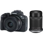 Canon EOS R50 Mirrorless Camera, RF-S 18-45mm f/4.5-6.3 IS STM + RF-S 55-210mm f/5-7.1 IS STM